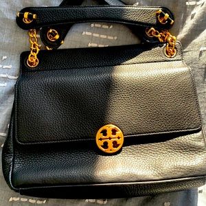 Tory Burch - beautiful black leather bag